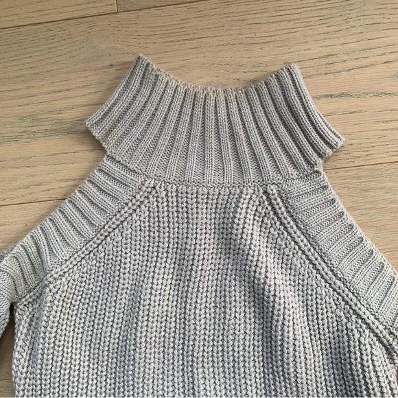 Beige Sweater with cut out shoulder detail (sale 3 items for $20) - Picture 2 of 4